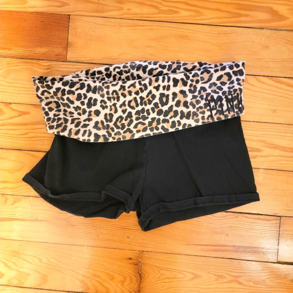 Pink Yoga Shorts
